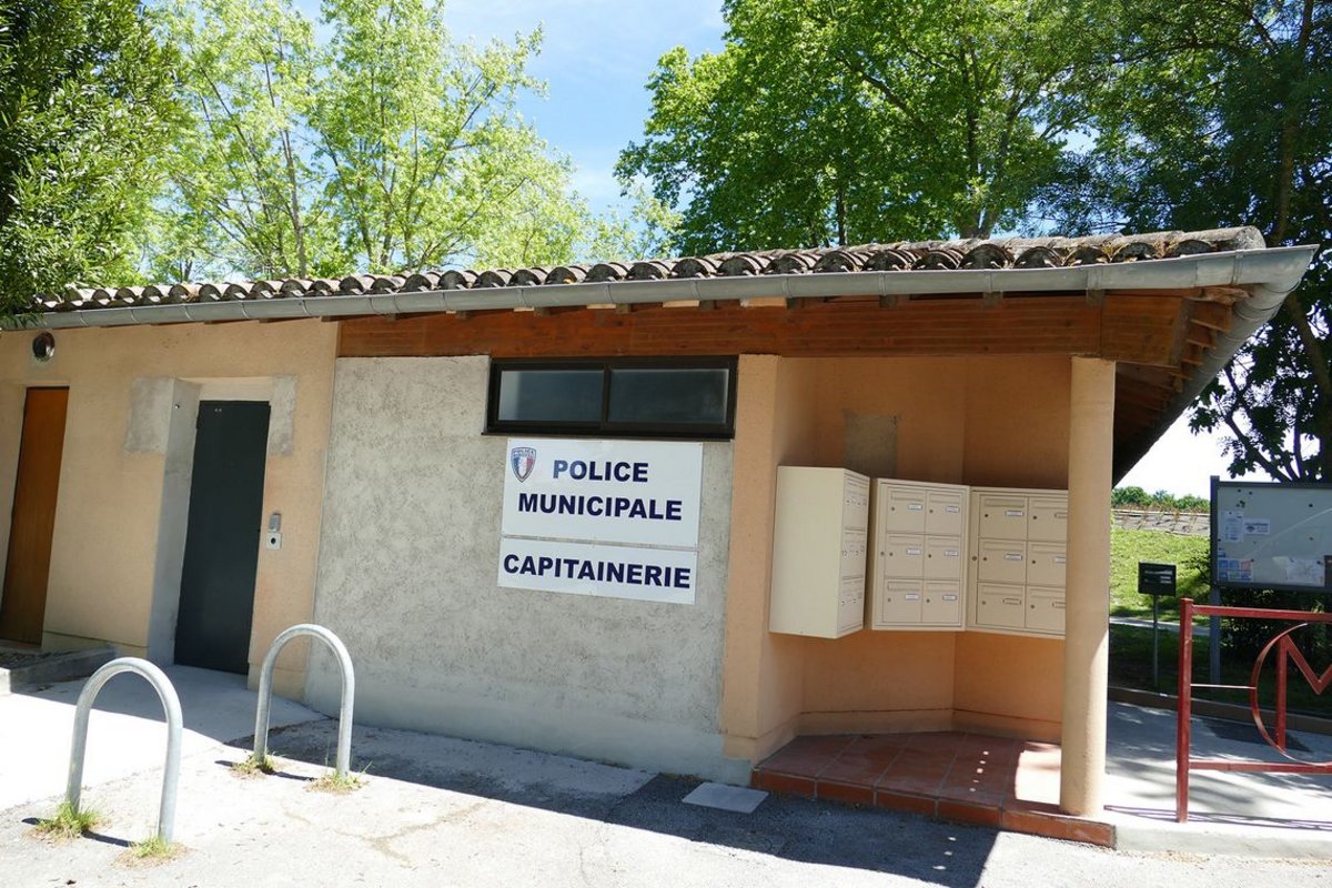 Vue du bâtiment de la police municipale