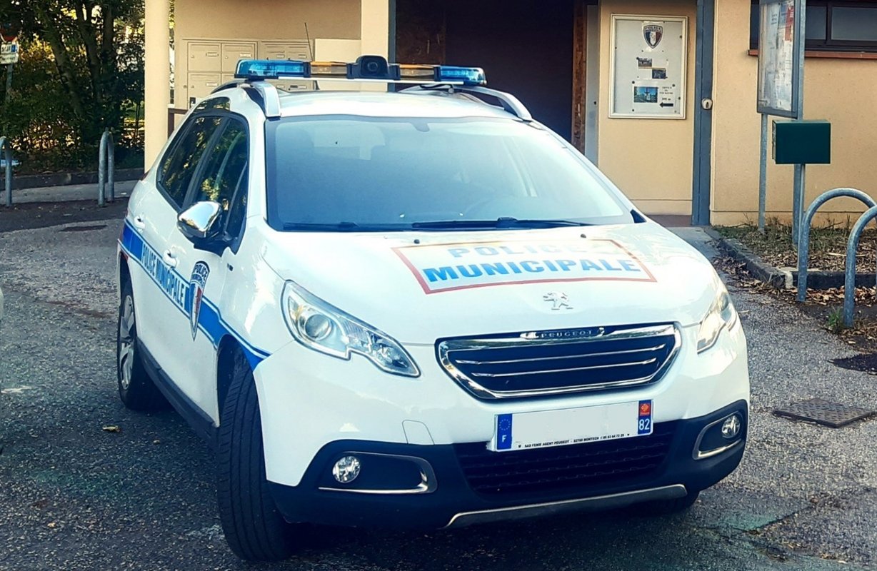 Voiture de la police municipale