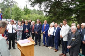 Personnes assistant à la cérémonie du 26 juillet