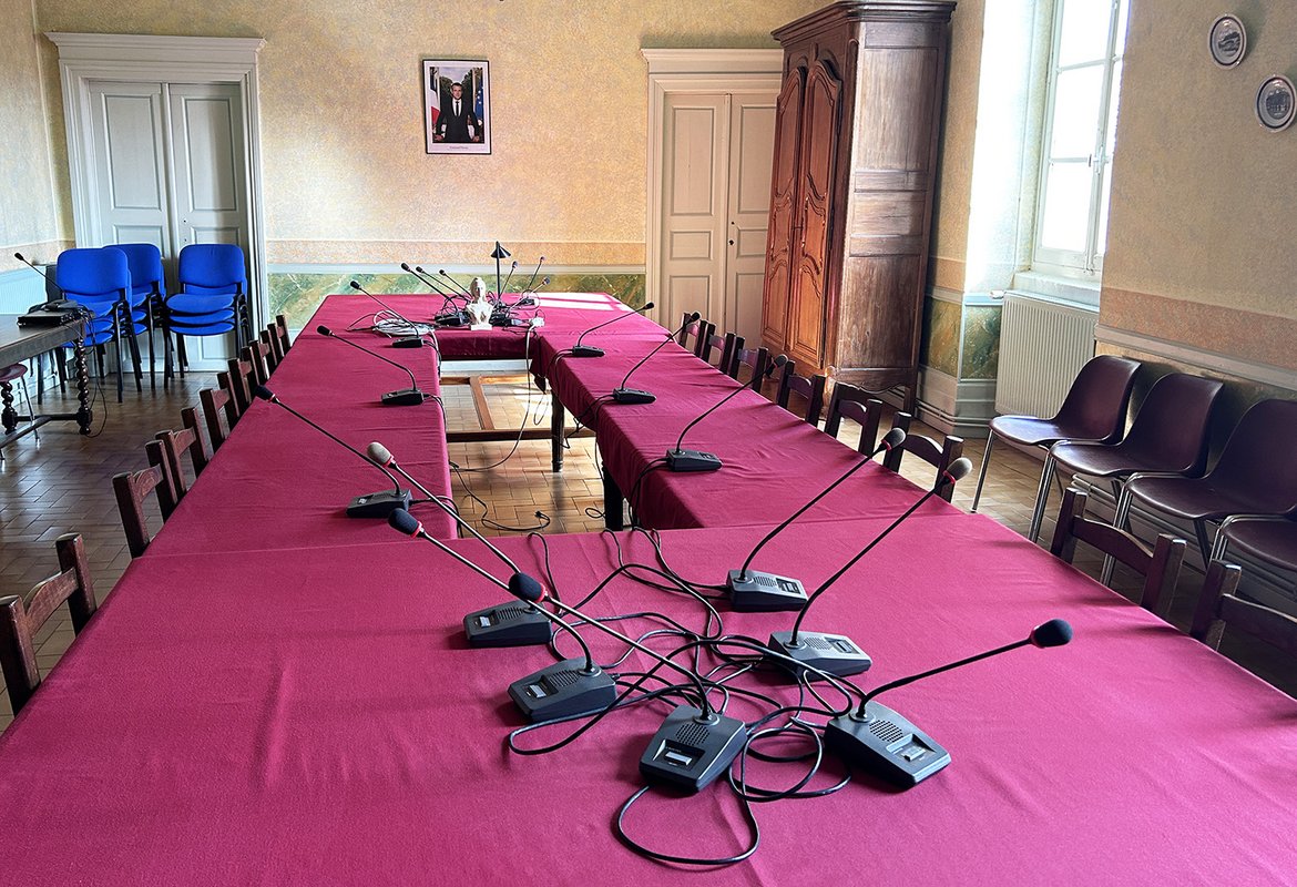 Salle de réunion du conseil municipal
