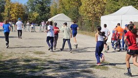 Collègiens participants au cross