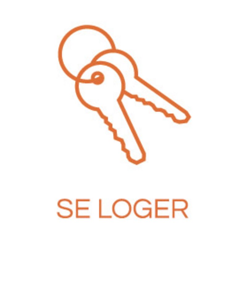 Icône clefs pour lien vers page se loger