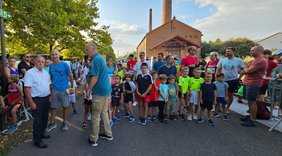 Participants à la course Corrida pedestre de Montech