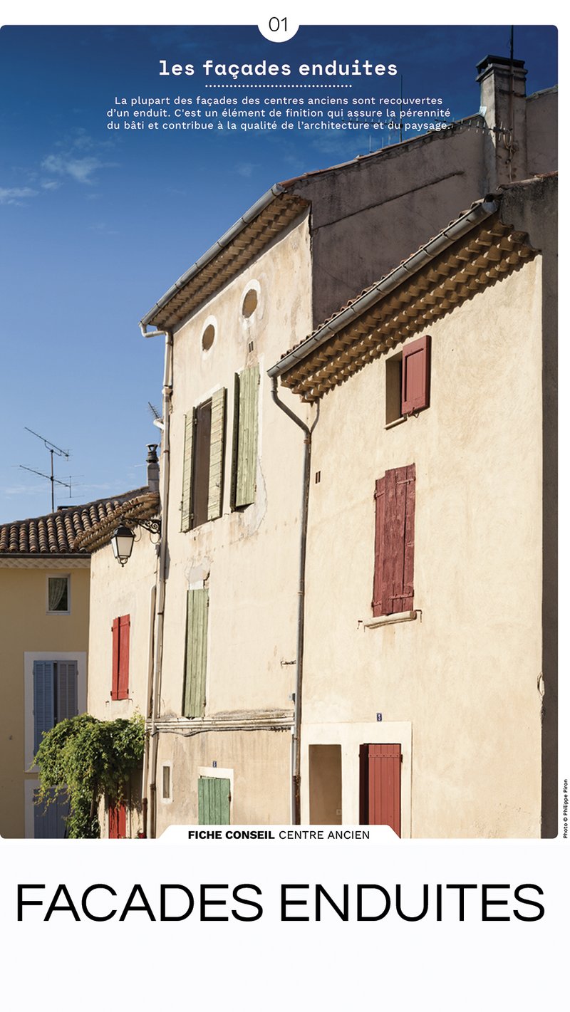 Photo de façades de maisons