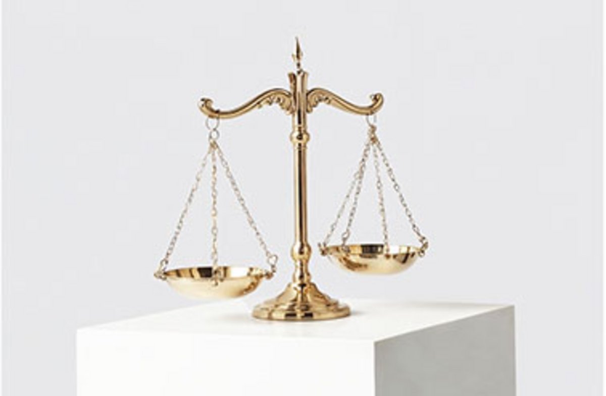 La balance de la justice