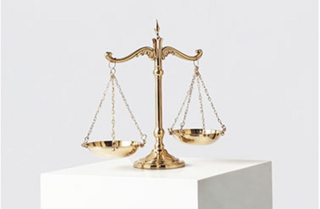 La balance de la justice