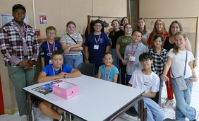 Photo des jeunes élus du Conseil Municipal des Jeunes