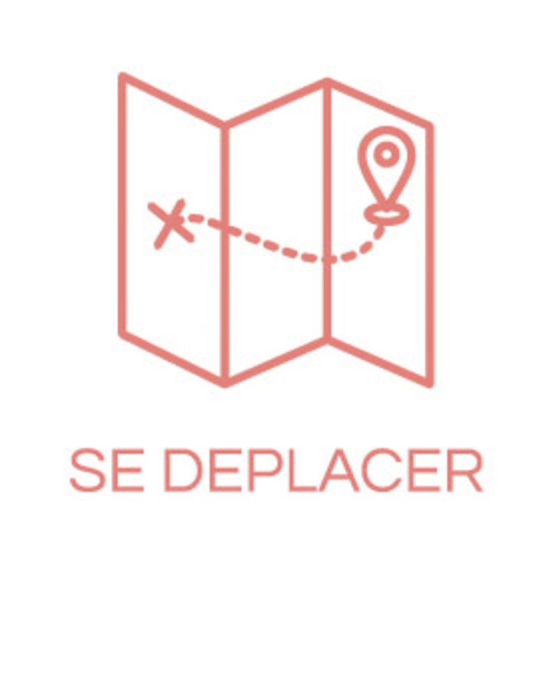 Icône carte pour lien vers page se déplacer